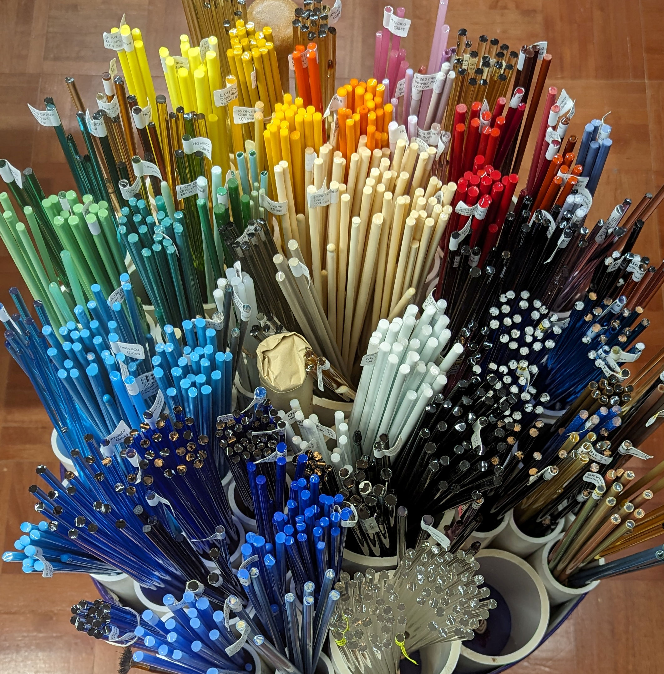 GlassLineStudio - Flameworked - Stained - Fused